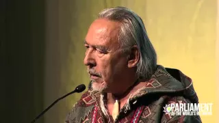 Angaangaq Angakkorsuaq "Uncle" Inspires at the 2015 Parliament of the World's Religions