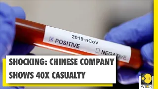Chinese Company Tracker Shows 40x Casualty | CORONAVIRUS | WION WORLD NEWS