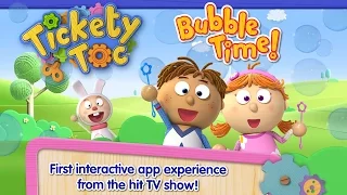 Tickety Toc Bubble Time Storybook - best iPad apps for kids (learn to tell time)