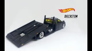 Como hacer una grua plataforma Hot Wheels