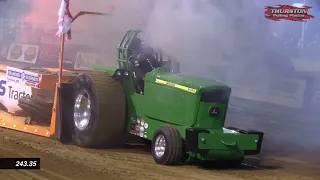 Pro Pulling League Pro Stock Tractors pulling in Jerseyville, IL!