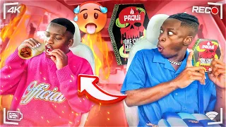 PUTTING THE WORLD’S HOTTEST 🥵CHIP IN MY BOYFRIENDS FOOD!!!