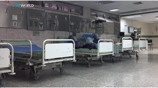 Venezuelan hospitals suffering from basic shortage of supplies, Anelise Borges reports from Caracas