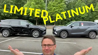 2020 Highlander LIMITED vs PLATINUM - Full Detailed Review Comparison