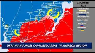 Russian Invasion of Ukraine [13 Octuber] Ukranian forces captured Triffonivka and Nova Kamianka
