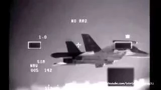 Nato video shows Russian military jet being intercepted