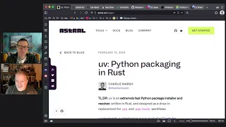 372: uv - an impressive pip alternative - Python Bytes