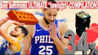 🗑️ Ben Simmons ULTIMATE "lowlight" REEL │ WORST PLAYS COMPILATION!🗑️