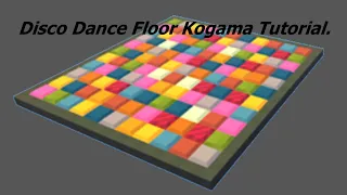 Disco dance floor [ KoGaMa Tutorial ]