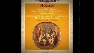 W.A. Mozart, Concerto for Flute, Harp, and Orchestra in C, KV.299. Christopher Hogwood [*]