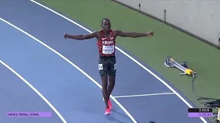 Cheruiyot strikes 1500m gold for Kenya World Athletics U20 Championships 2022