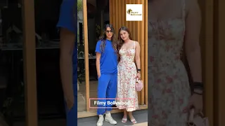 Social Scene: Pragya Kapoor and Rasha Thadani Spotted at Mizu, Bandra!