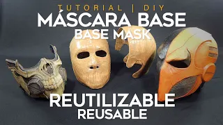 Reusable Full Base Mask in 2 Parts with Cinnamon Tape | Tutorial | DIY | How It´s Made?