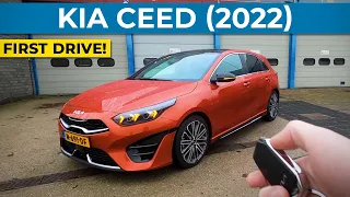 Kia Ceed 2022 - Walkaround + POV Test Drive | 1.5 T-GDi 160 HP GT-PlusLine