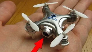 Mini quadrocopter with the camera! Cheerson CX-10W. Flight and video test!