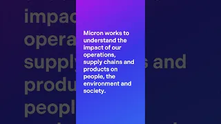 Micron 2023 Sustainability Report