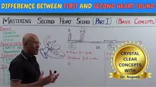 Difference Between First and Second Heart Sound | S1 | S2 🫀