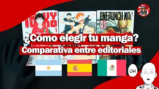 📚 ¿Cómo elegir tu manga? Comparación entre editoriales en español