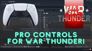 Pro War Thunder Controls And Settings For Controller! | PS5, Xbox, etc.