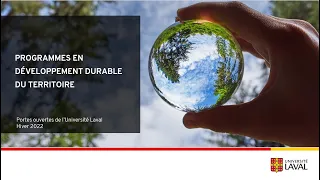 Webconférence sur le certificat et le baccalauréat en développement durable