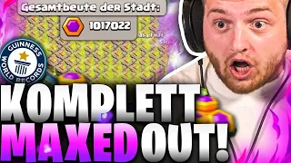 🏆😍PLACE 1 Global!!! | 550.000€ Clan FULL MAXED! | Neuer Weltrekord Loot! | Clan Capital full maxed!