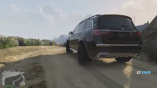 GTA 5 mercedes maybach gls 600 offroading