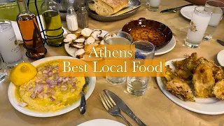 Best Local GREEK Food in Athens! Look No Further