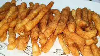 Закуска.Жареный Сыр. Хрустящие/How to make cheese sticks/Qızardılmış Pendir/ Kızarmış peynir