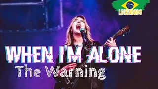 When i'm Alone - Show privado em Londres - The Warning - Legendas em português