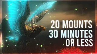 Mounts that take 30 Minutes or Less! | FFXIV | Sprout Friendly