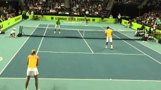 Federer/Sharapova vs Nadal/Azarenka at Nike Clash of The Champions