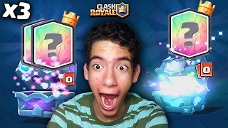 GANO 2 LEGENDARIAS EN 2 MINUTOS ABRIENDO COFRE DE ELECCION Y LEGENDARIO EN CLASH ROYALE | TheDonato