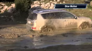 Mitsubishi Outlander on Mud