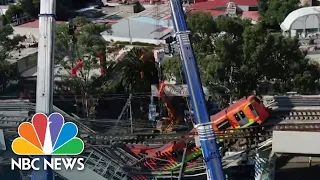 Train Crash Leaves At Least 24 Dead In Mexico City | NBC Nightly News