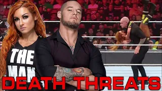 BARON CORBIN RECEIVED DEATH THREATS OVER ATTACKING BECKY LYNCH #WWE