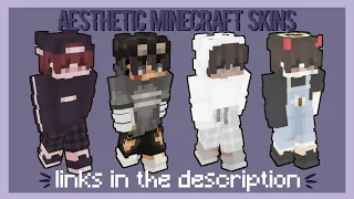 aesthetic minecraft skins for boys 🥀 | links in description