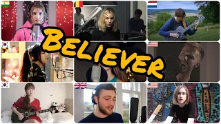 Who sang it better : Believer (India, USA, South Korea, Swetzerland, UK, Belgium, Netherlands)