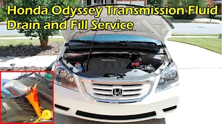 Automatic Transmission Fluid (ATF) Drain and Fill - Honda Odyssey (2005 - 2010)