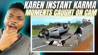 🇬🇧BRIT Reacts To KARENS GETTING INSTANT KARMA CAUGHT ON CAMERA!