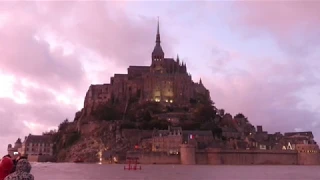 Grande marée au Mont Saint Michel  (2) 4K