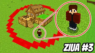 Minecraft, Dar Nu Am Voie Să Ies Din Cerc ! - Ziua #3