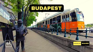 Budapest, Hungary 🇭🇺 | Budapest Walking Tour 2024 | 4K, HDR | Hungary