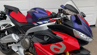 For Sale 2022 Aprilia RS660 Walk around video