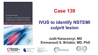 Case 139: PCI Manual - IVUS for culprit vessel identification in NSTEMI