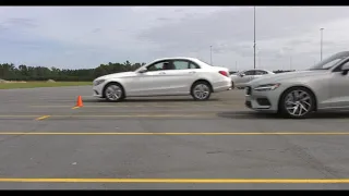 Braking - 2019 Mercedes Benz C300 Vs 2019 Volvo S60