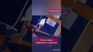 Яковлев/Контр-прием.Подсечка от подсечки