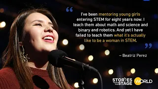 Beatriz Perez's Mexican American, Young Woman in STEM Self