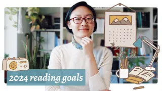 Setting 2024 reading goals with me