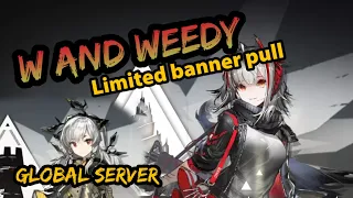 Arknights W Limited Banner Pulls - 80 pulls and this is what I got...【Arknights Global Server】