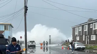 High Surf hammers Pacifica, California 12/28/2023